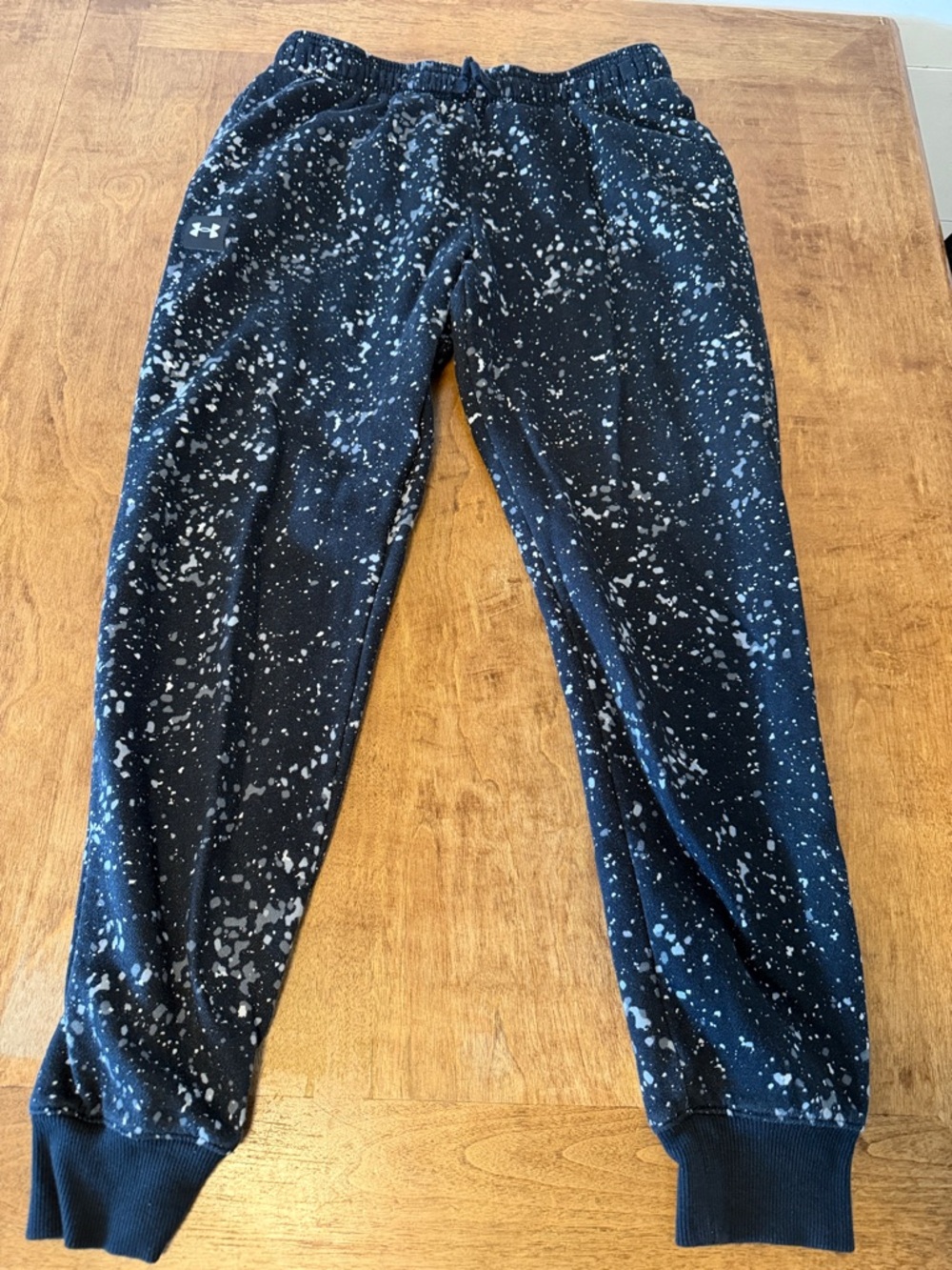 Under Armour Black Splatter Athletic Joggers